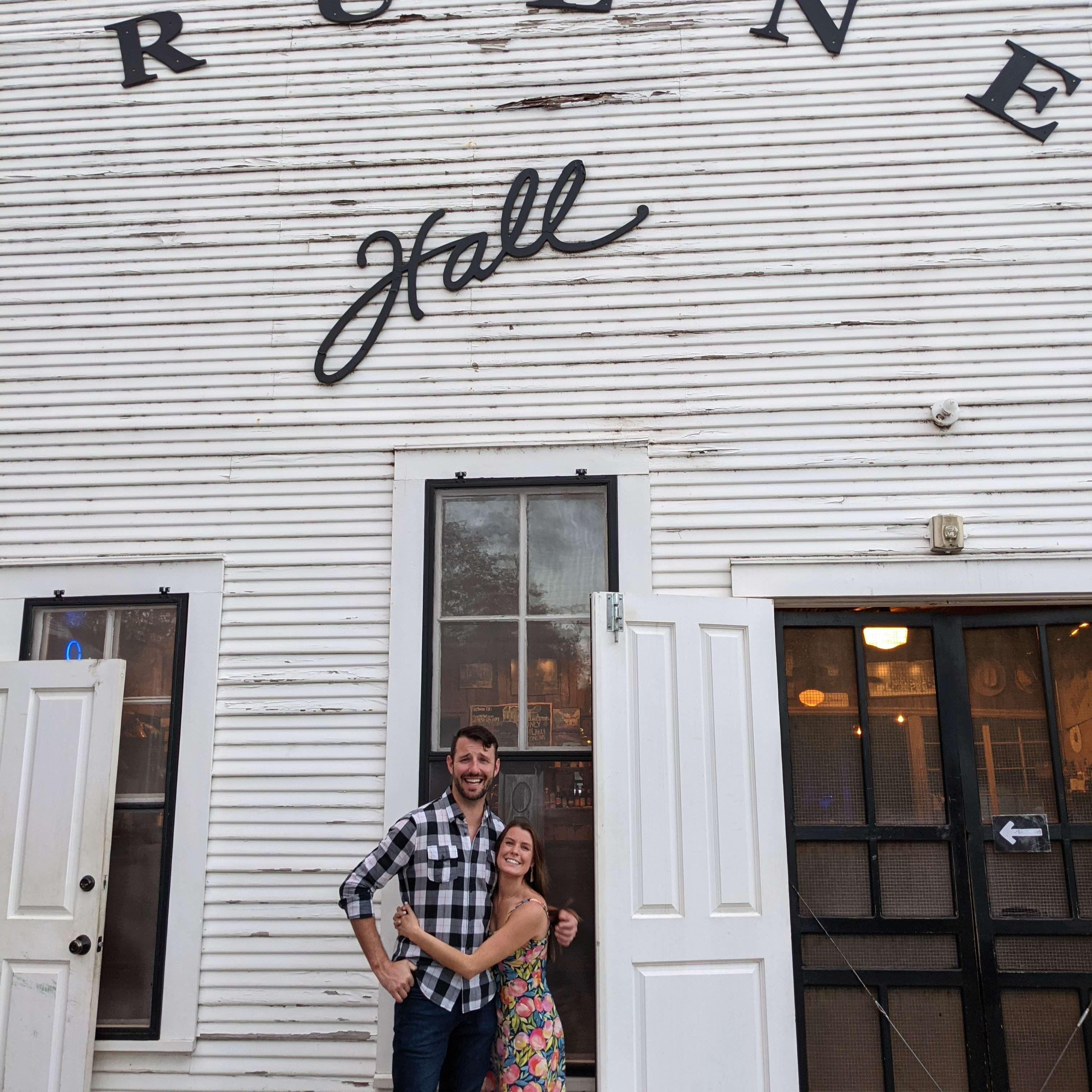 Gruene hall in Texas