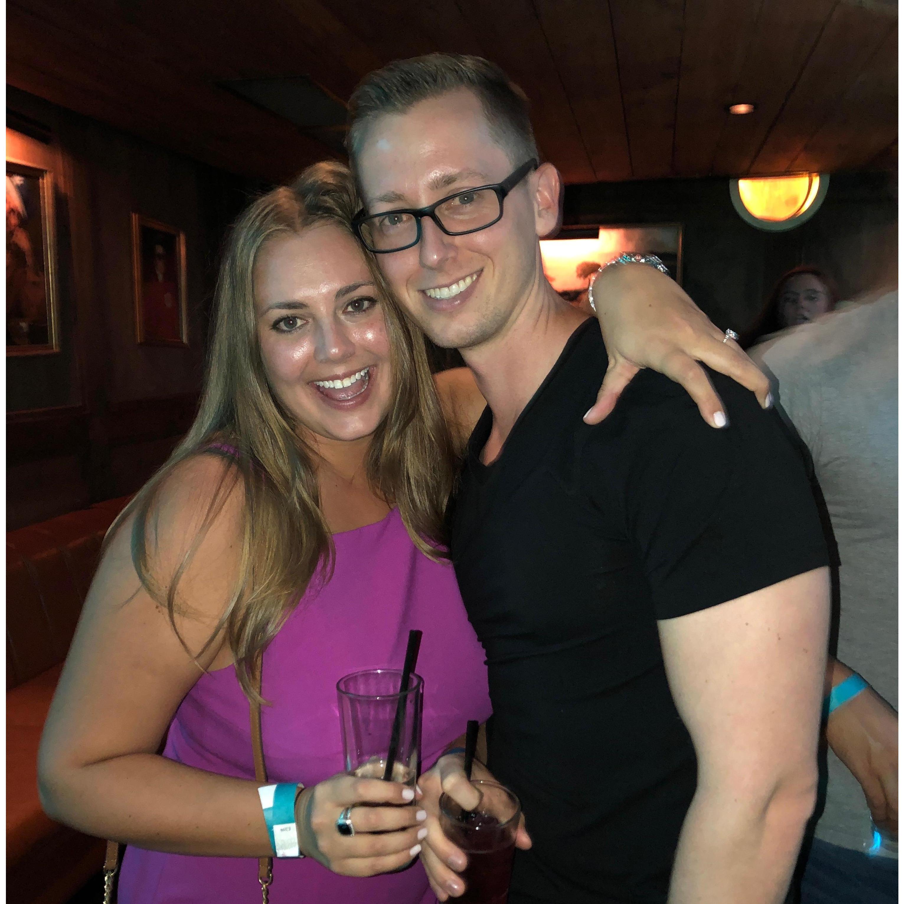 celebrating our engagement!
