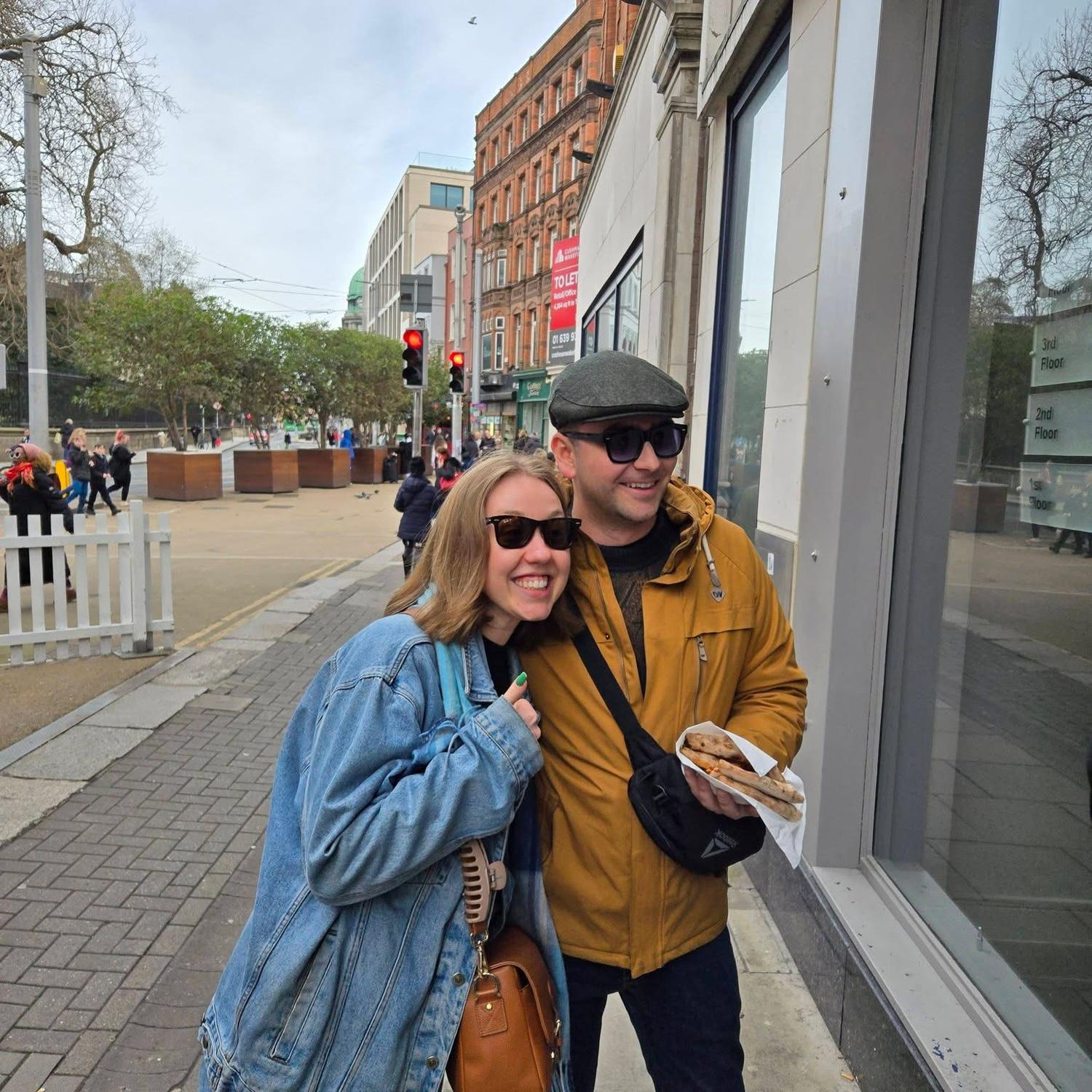 Our last day in Ireland, love was in the air.