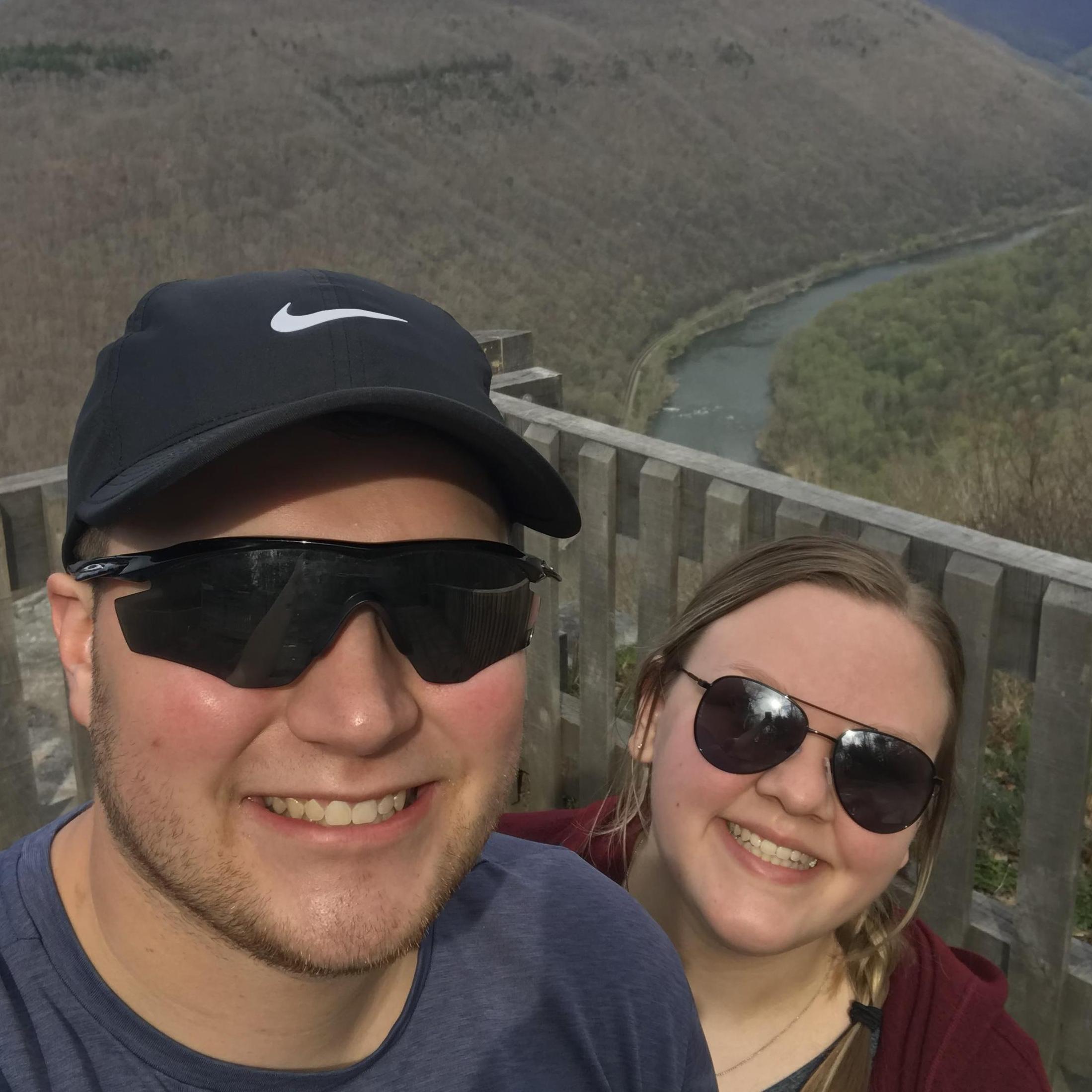 Half way through our masters degree trip to West Virginia!