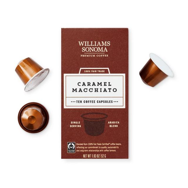 Williams Sonoma Coffee Capsules, Caramel Macchiato