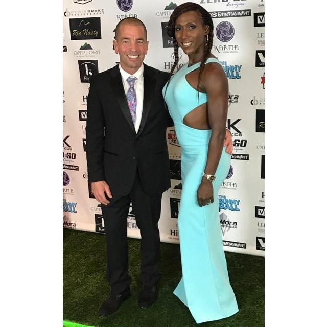 Charity ball.  And if you didn't know, now you know!  Cal cleans up very well!