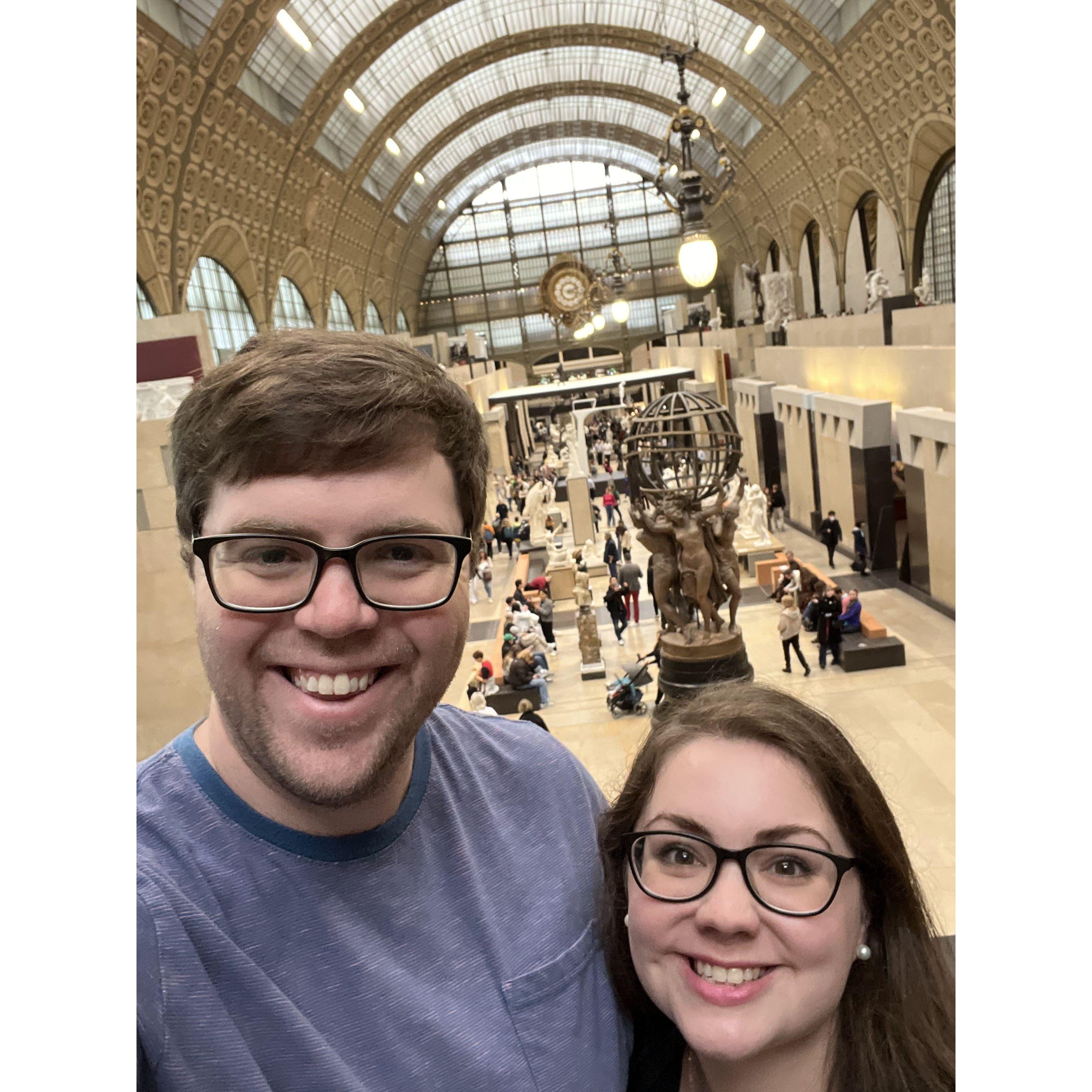 At the Musee D'Orsay
