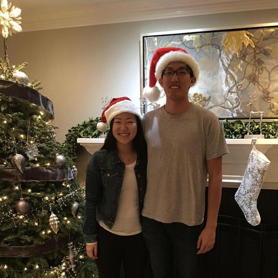 Our first Christmas in Saratoga, CA