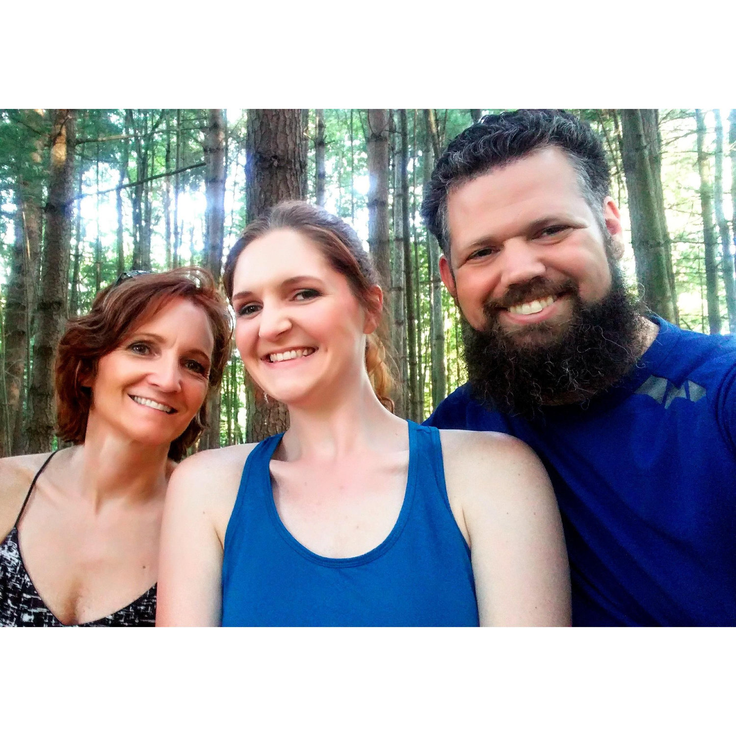 Hiking stoney creek rustic trails with my mom