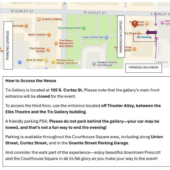 How to access the venue
