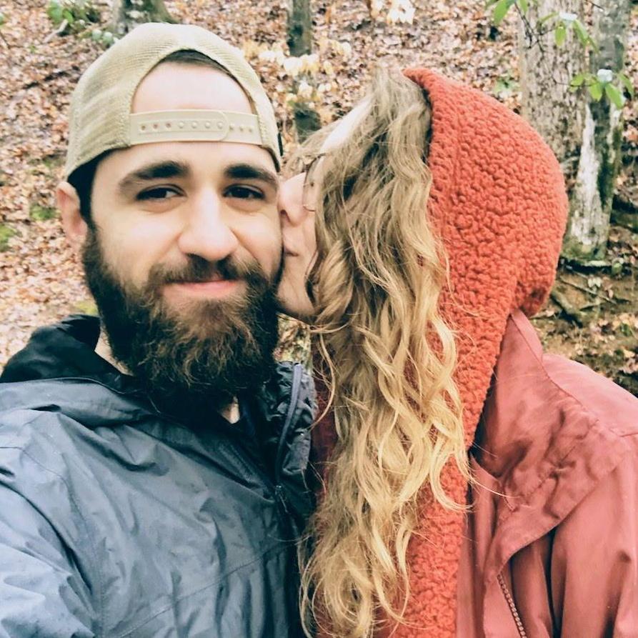A rainy Valentine's day date.