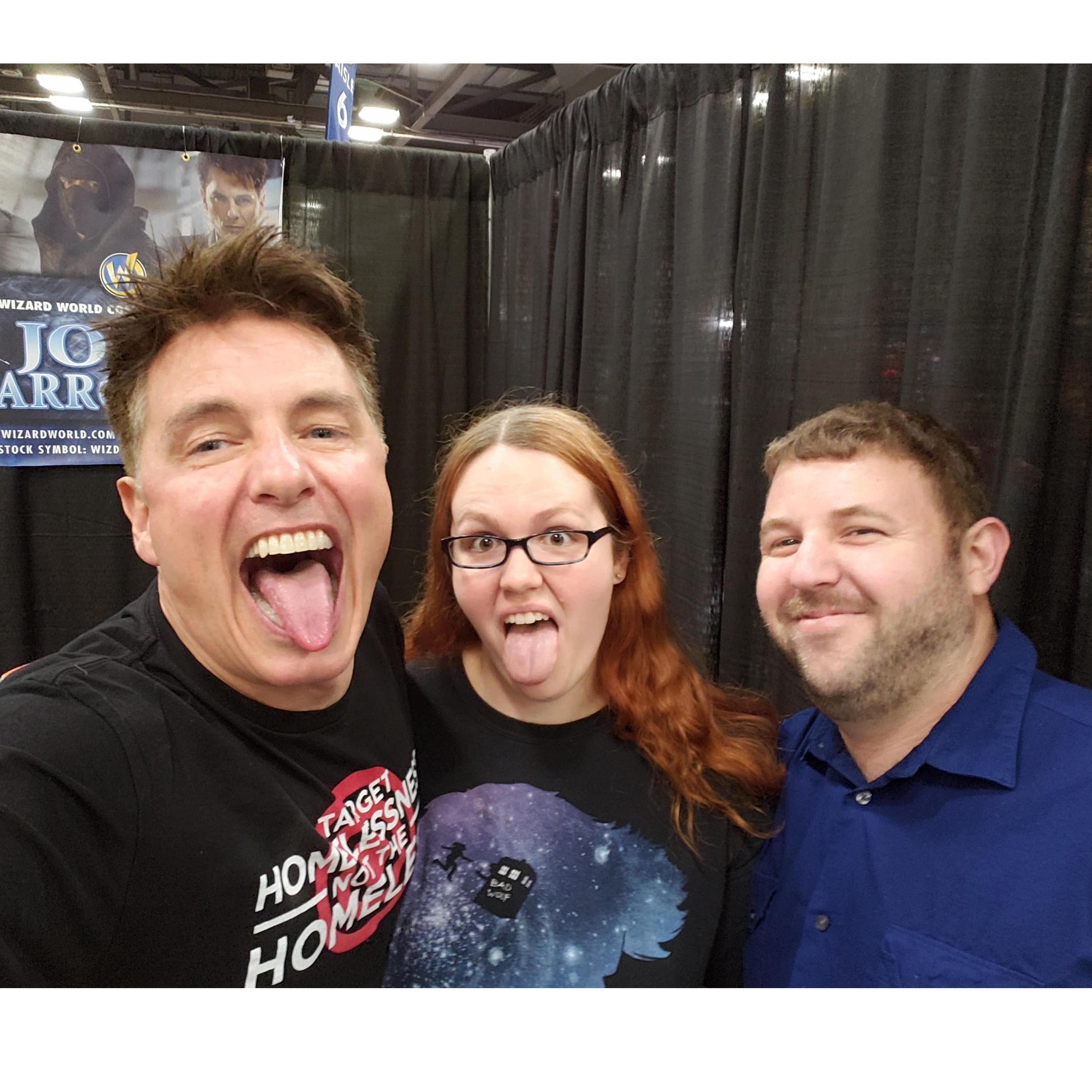 The time we met John Barrowman (Of Doctor Who and Arrow)