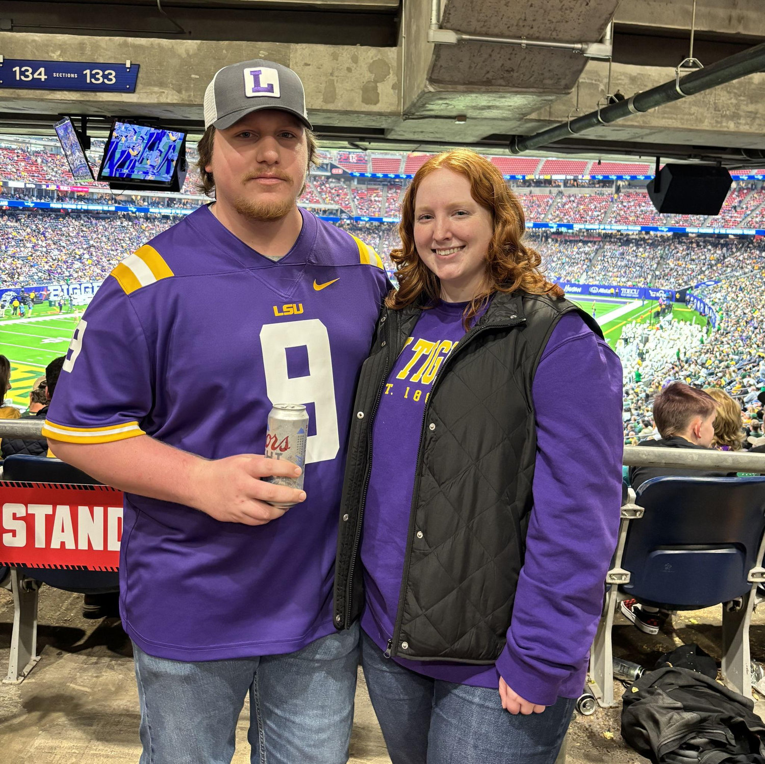 Collin's Christmas gift 2024, LSU vs Baylor