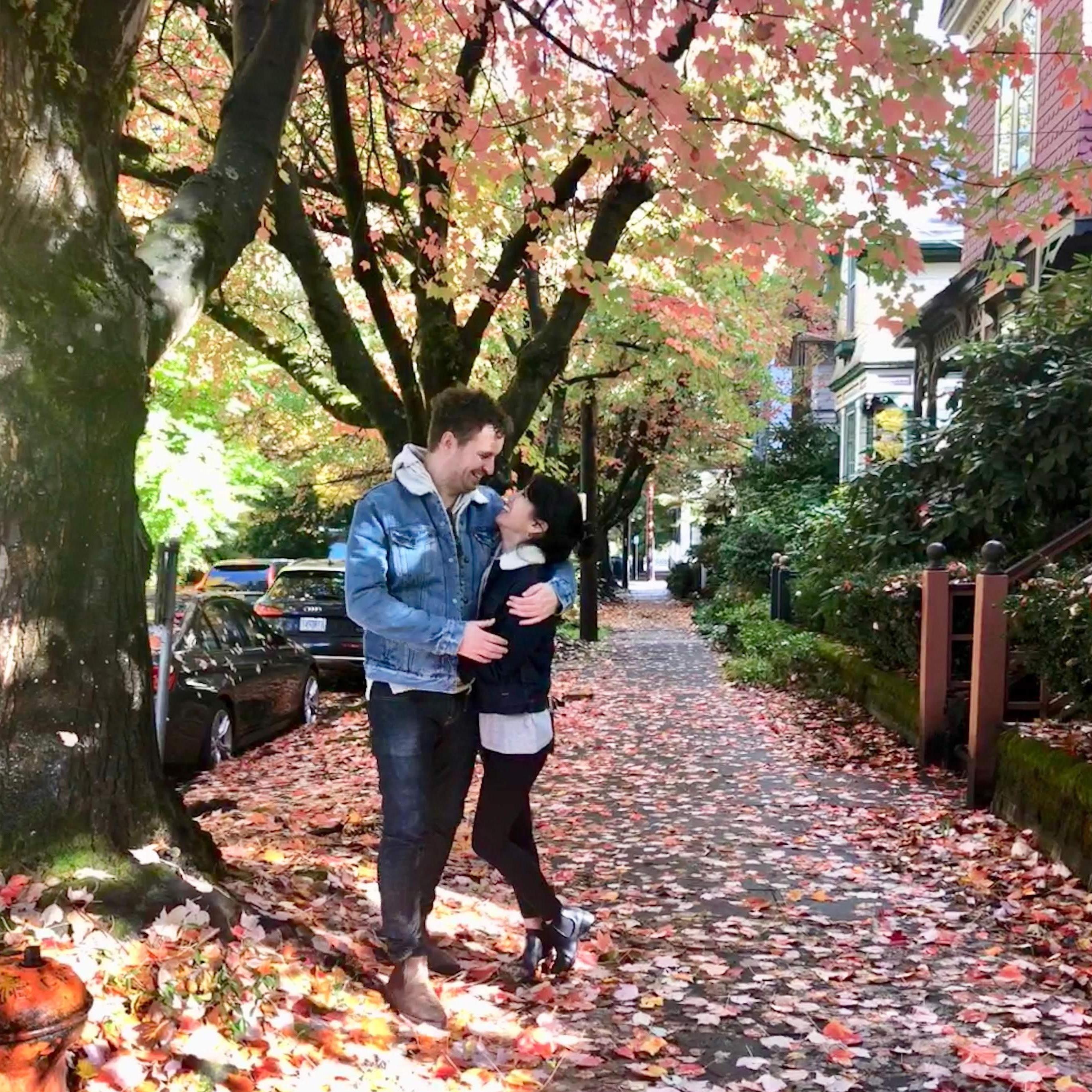 escaping to Portland to experience some weather.