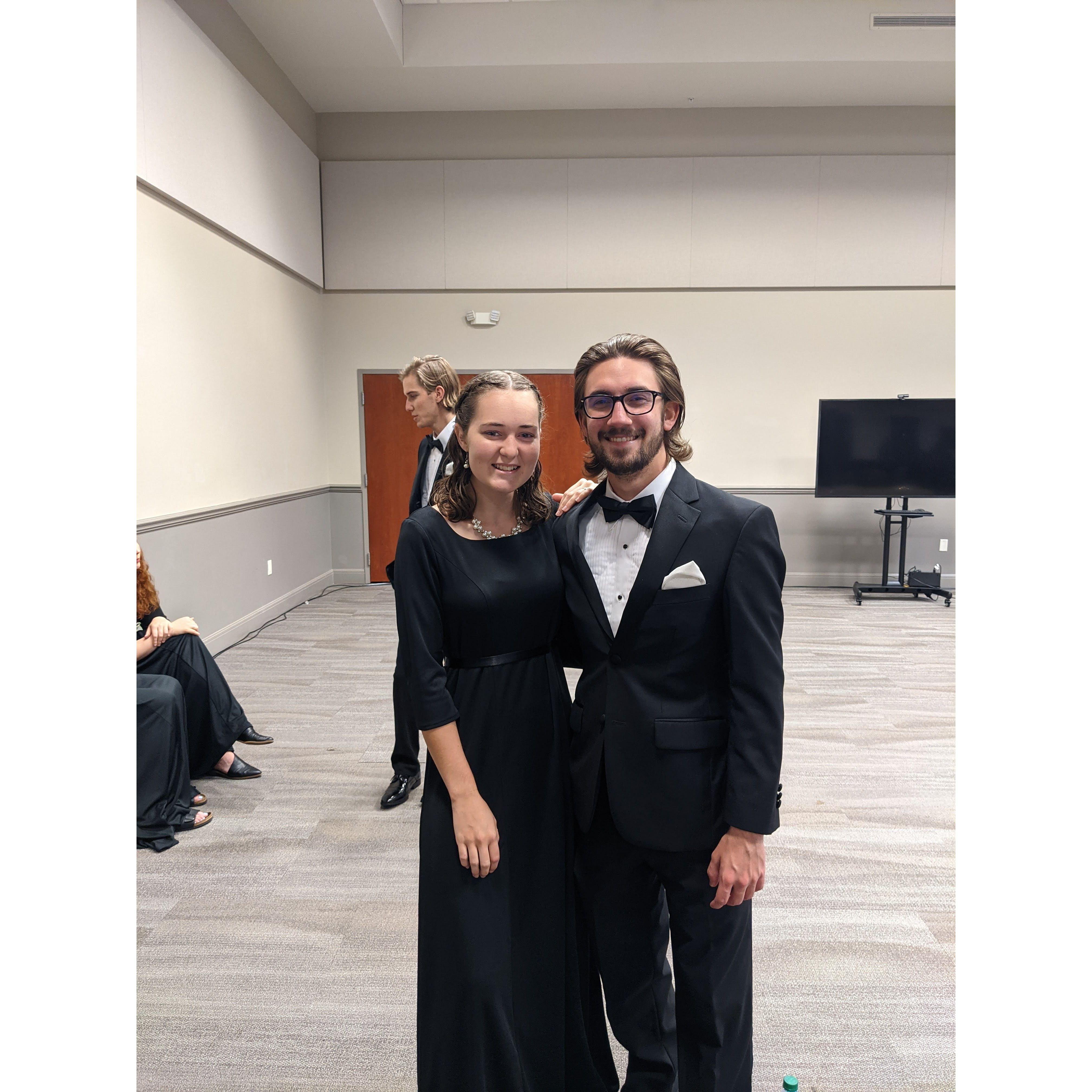 One of many choir concerts