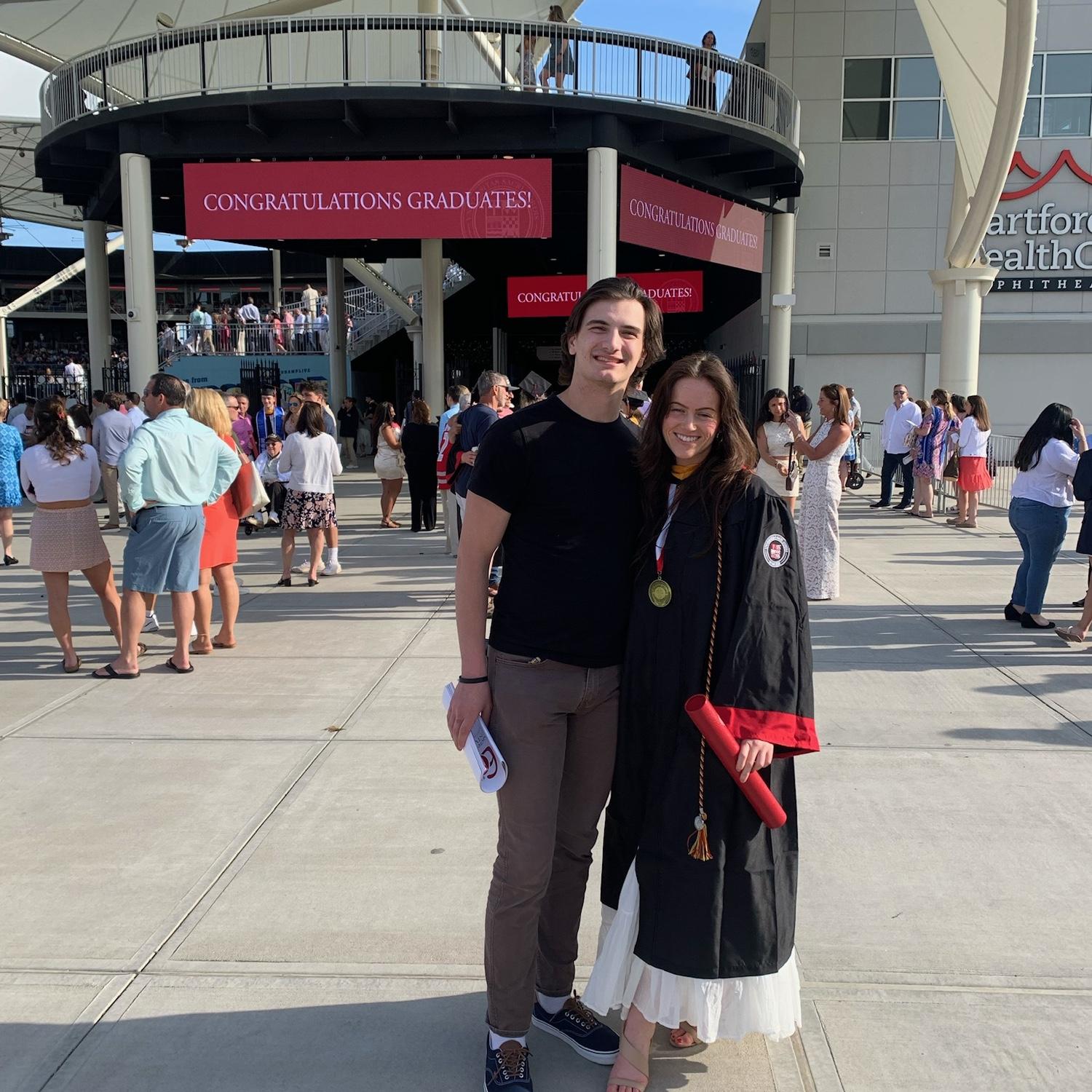Ashley’s college graduation