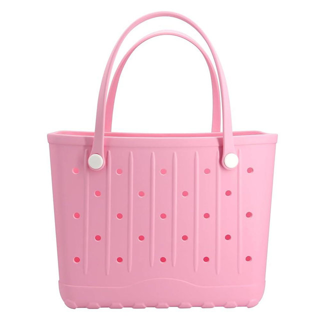 CXY Rubber Beach Bag EVA Waterproof Tote Bags Washable Sand-proof Travel Handbags for Pool Boat Groceries Work Sports