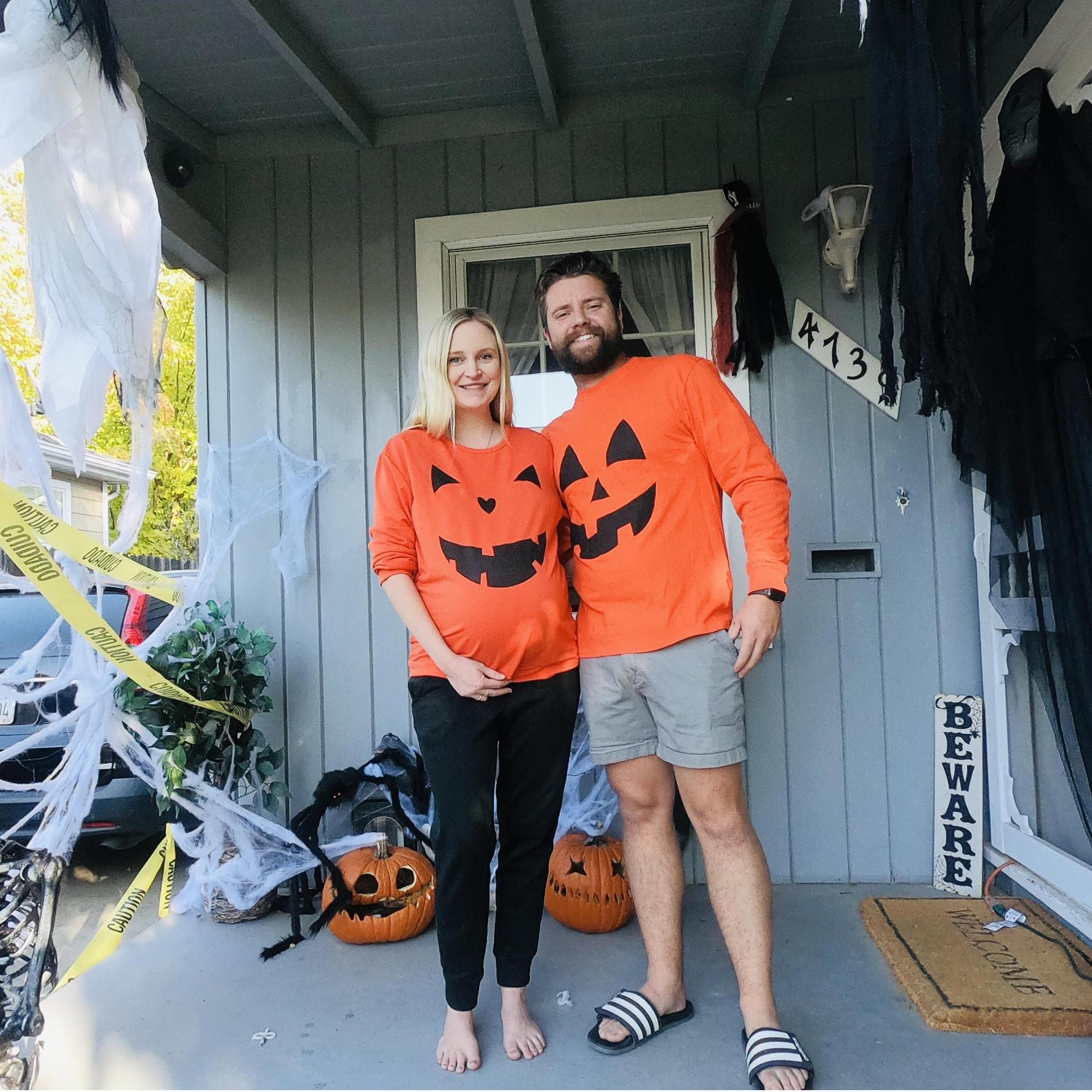 Halloween 2020. The night before baby Mayla was born!