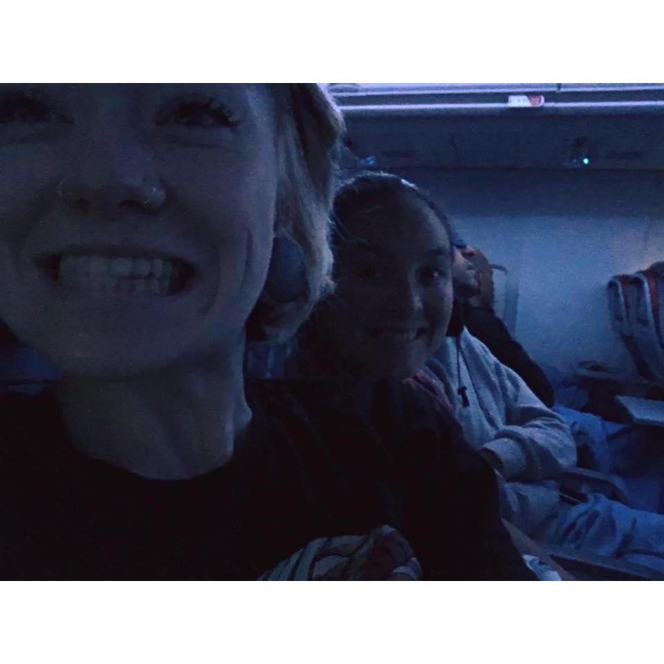 Flying out to Boston together! (2018)