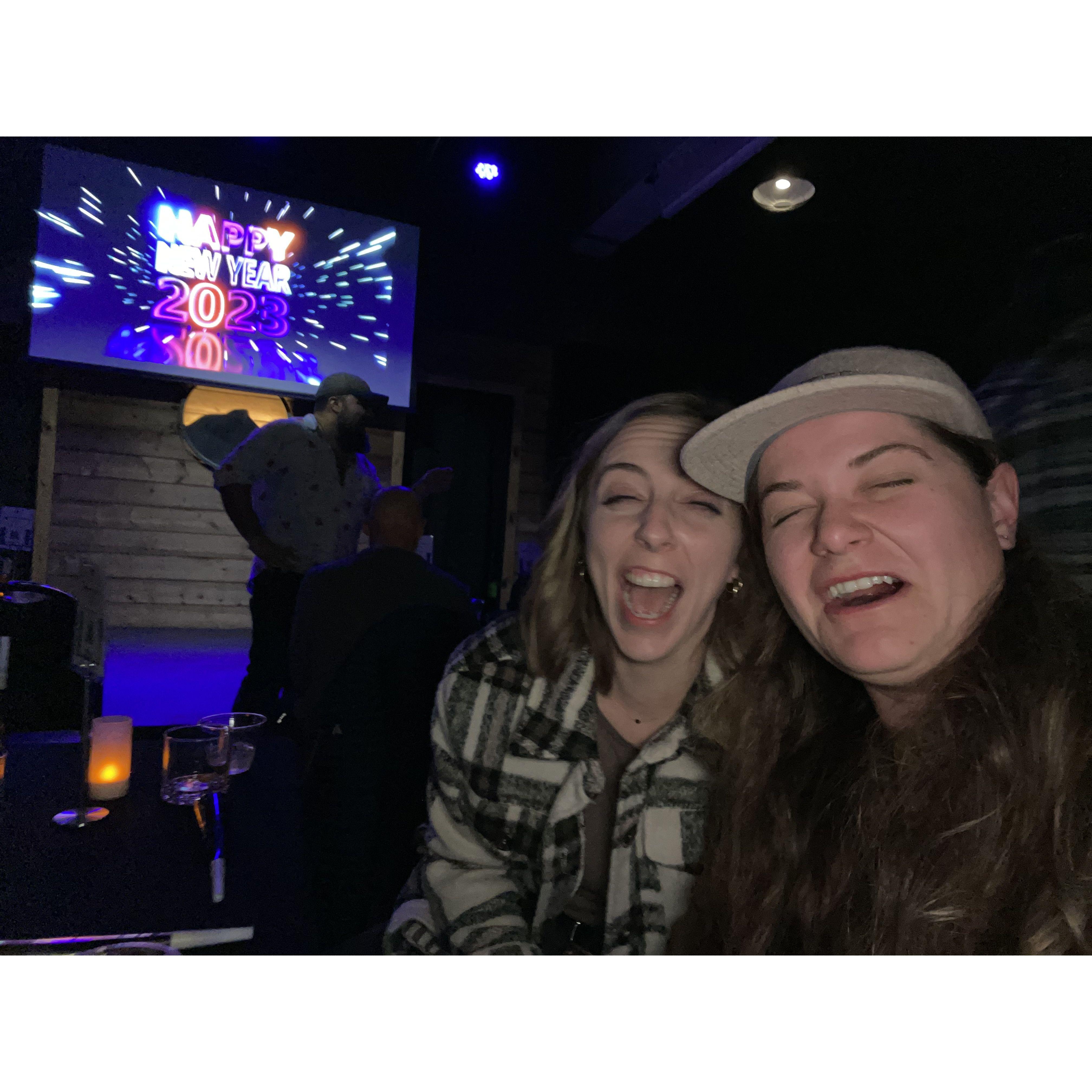 Happy New year 2023, featuring flash