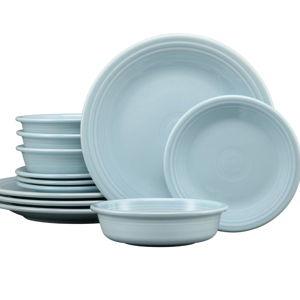 Classic Rim 12-Piece Dinnerware Set, Service for 4