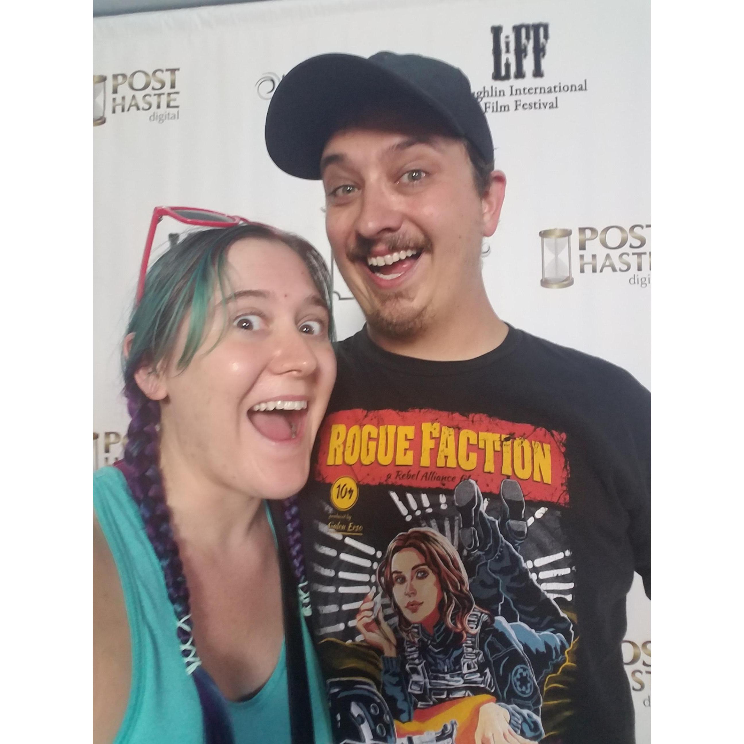 At the Laughlin International Film Festival in Laughlin, NV - October 4, 2018