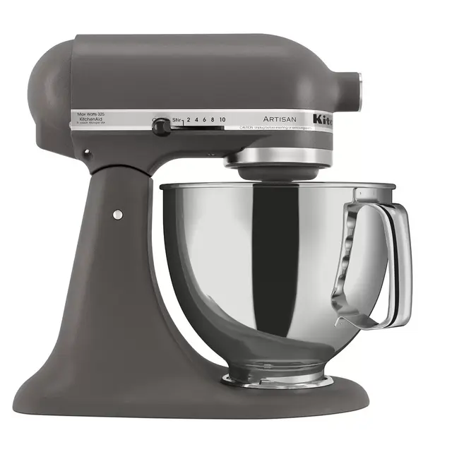 KitchenAid Artisan Series 5qt 10-Speed Stand Mixer Imperial Gray - Hearth & Hand™ with Magnolia: Metal, 325W, Dishwasher-Safe