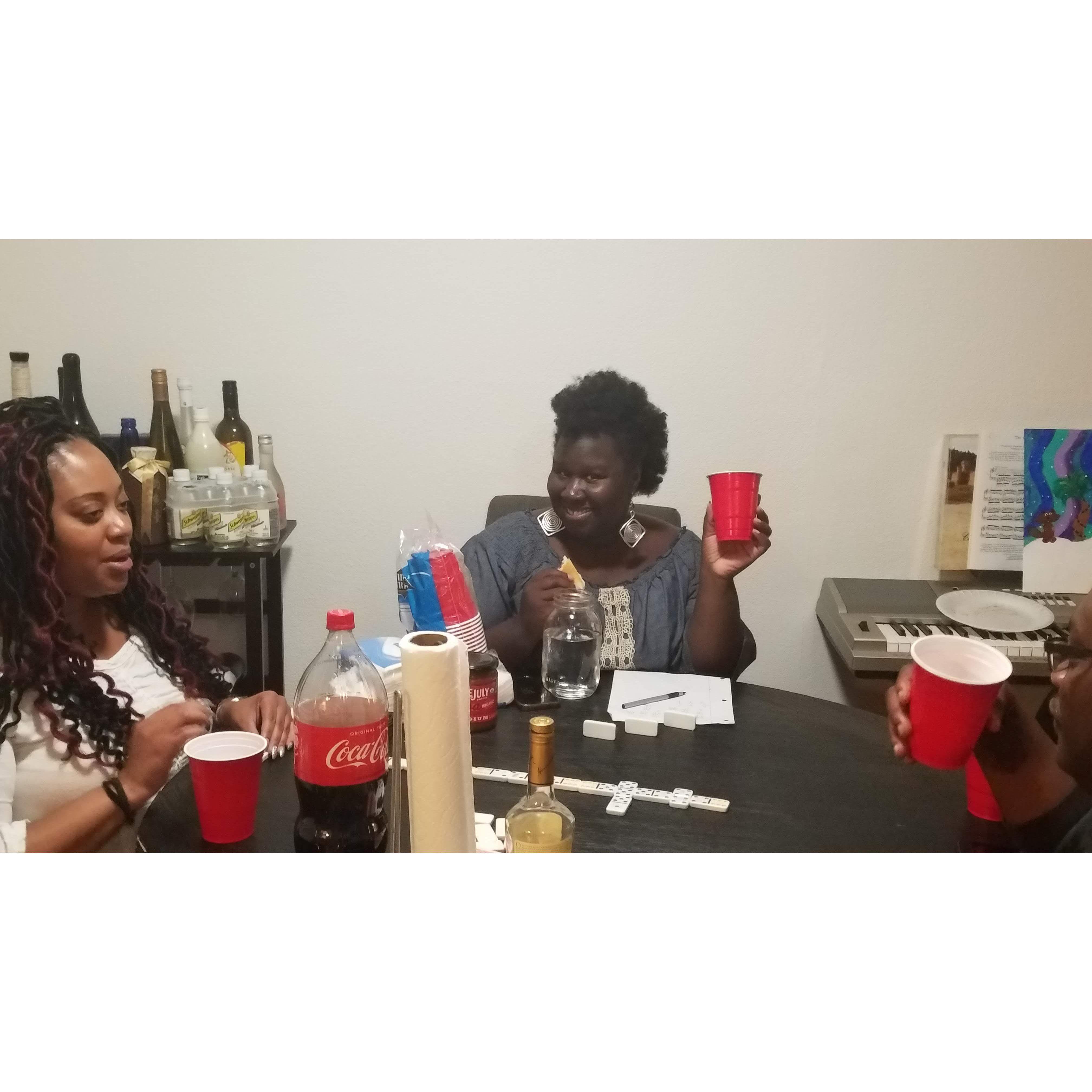 Michelle Bday Kickback
#bones

Vallejo, CA 
July 2018