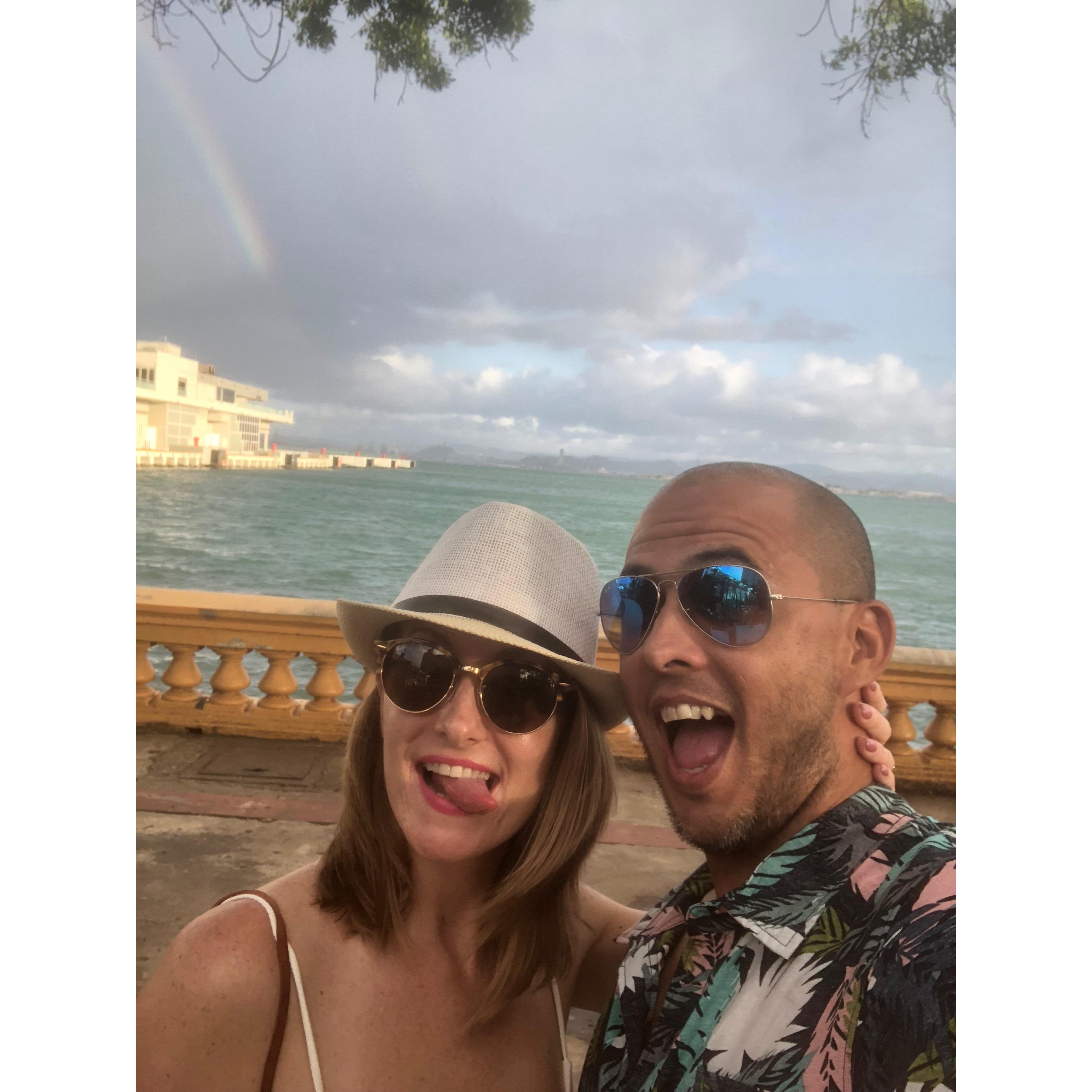 She said yes!