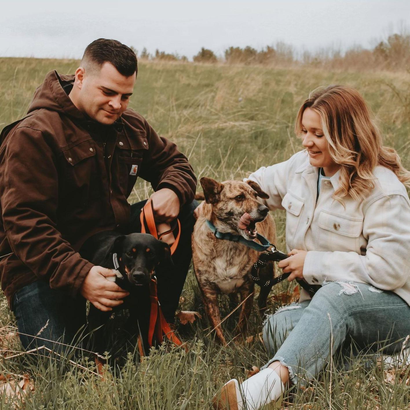 Nothing we love more than Harley and Boone.