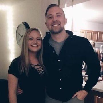 our first photo of just the two of us!