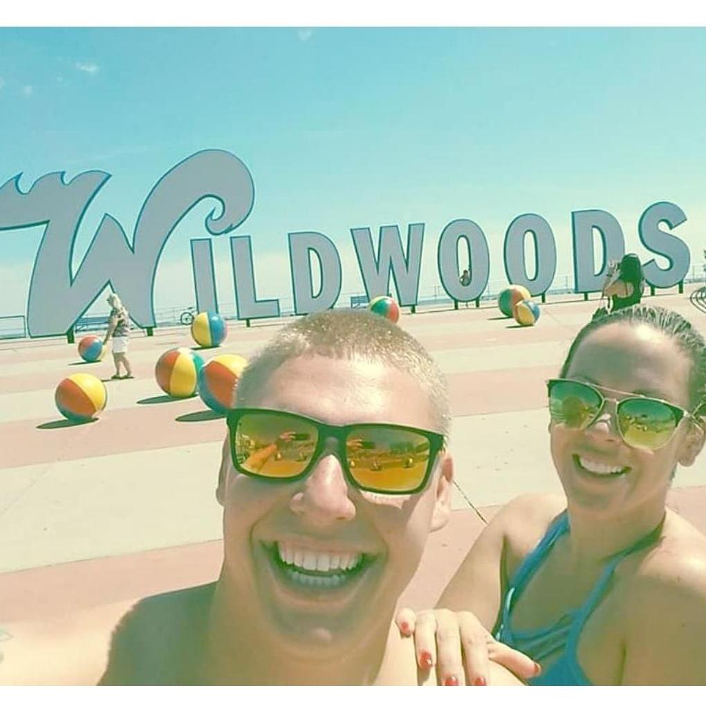 The beach