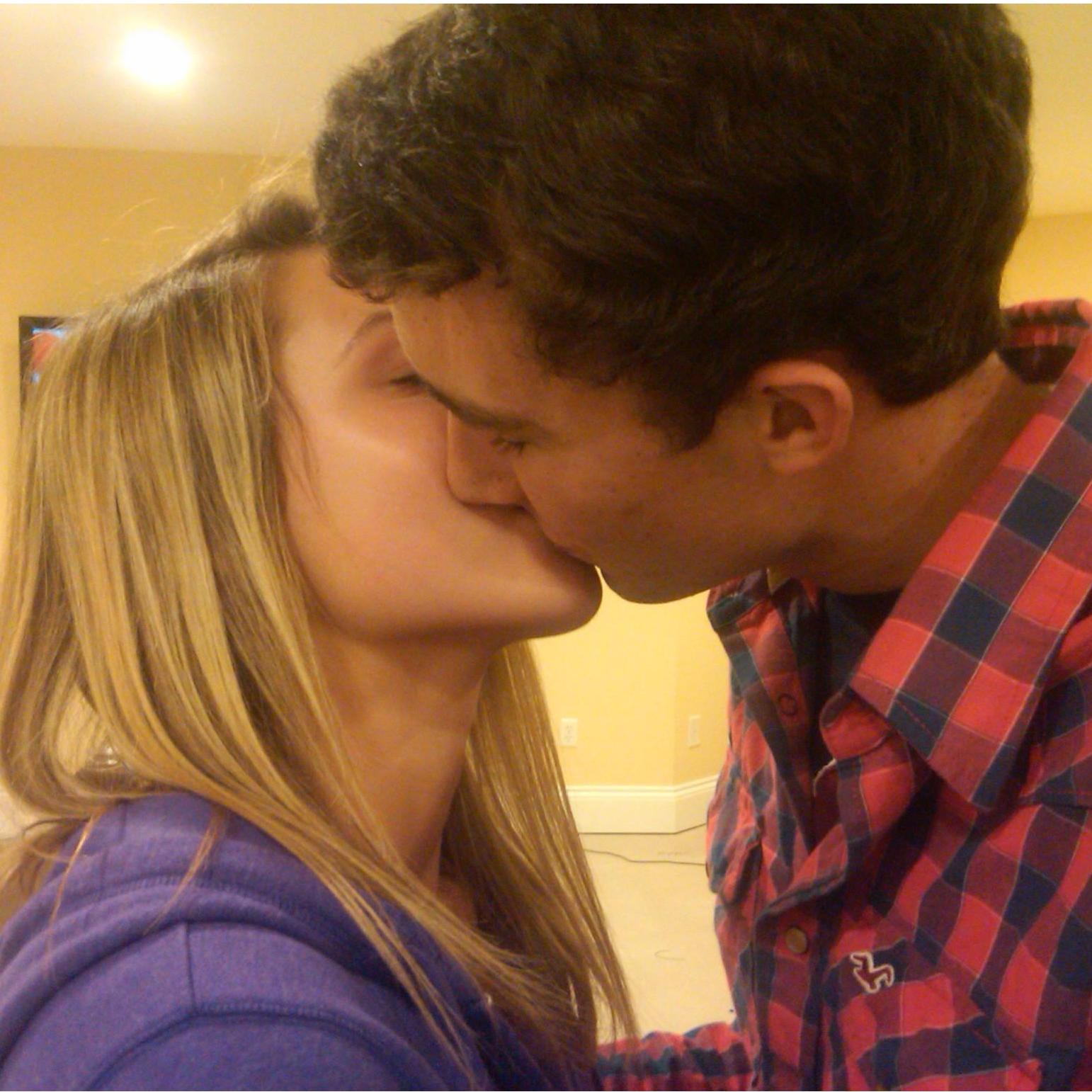 Our First Kiss - New Years Eve 2010