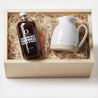 Vermont Maple Syrup & Bell Pitcher Gift Set