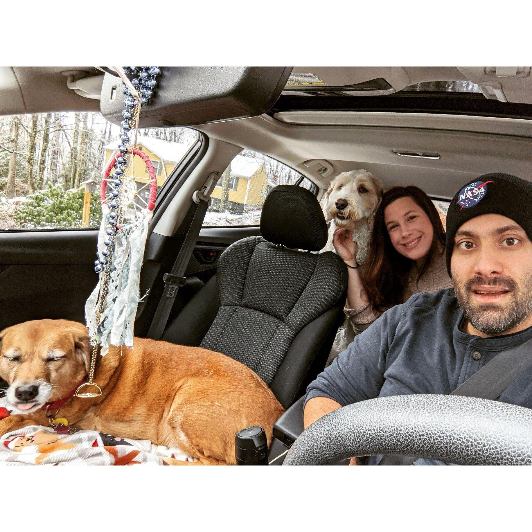 Family Roadtrip with our Heather girl
