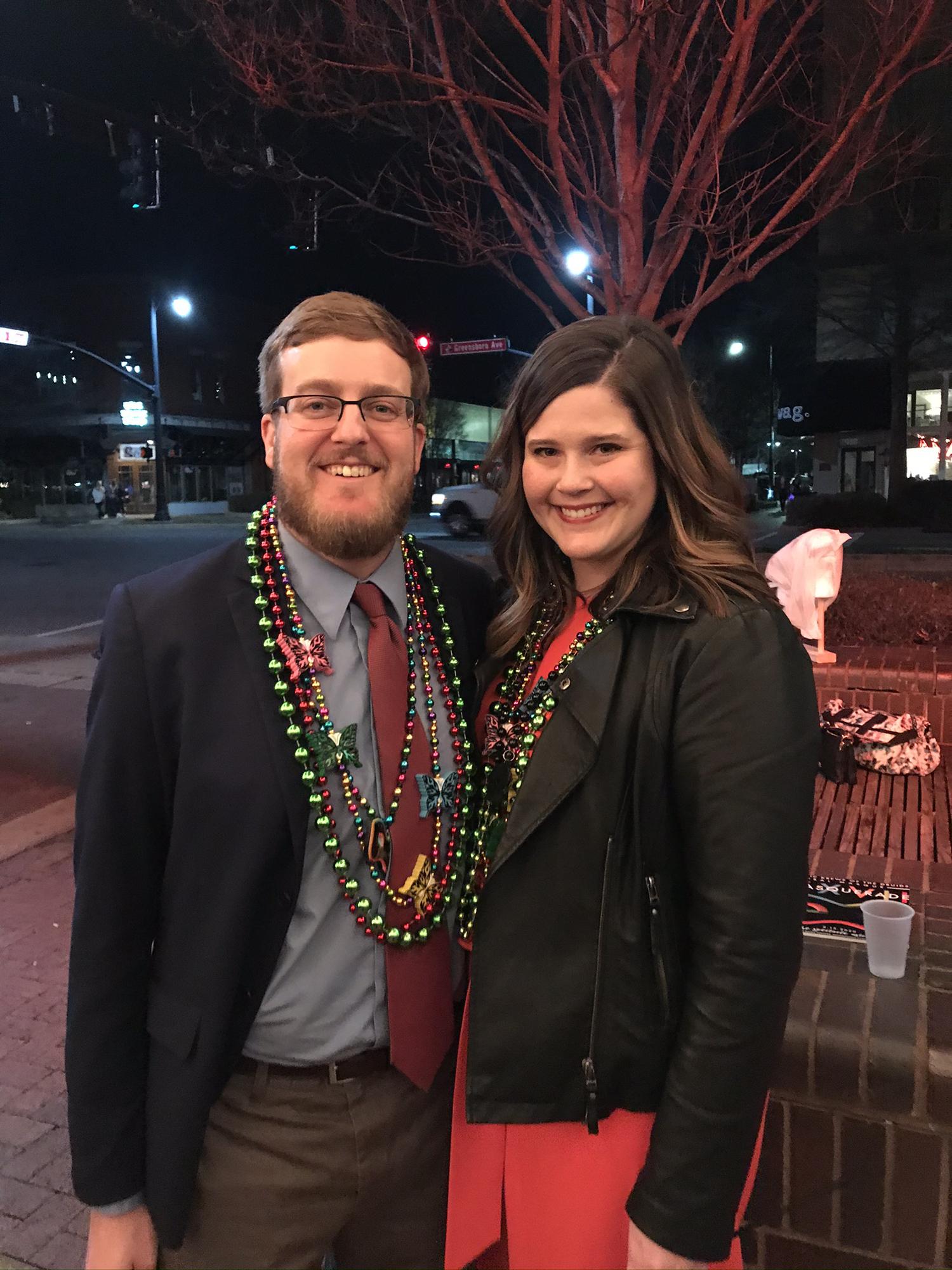 Supporting the Mystic Krewe of the Druids and Five Horizons Health Services at the annual Bal Masque