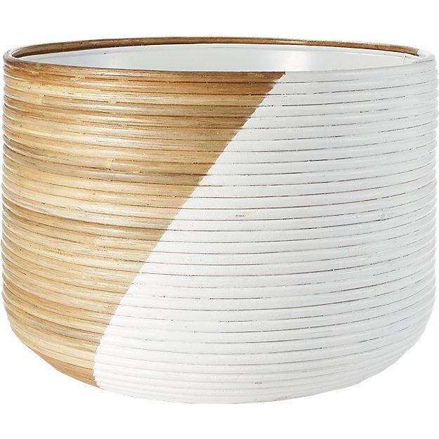 Basket Extra Large White Planter