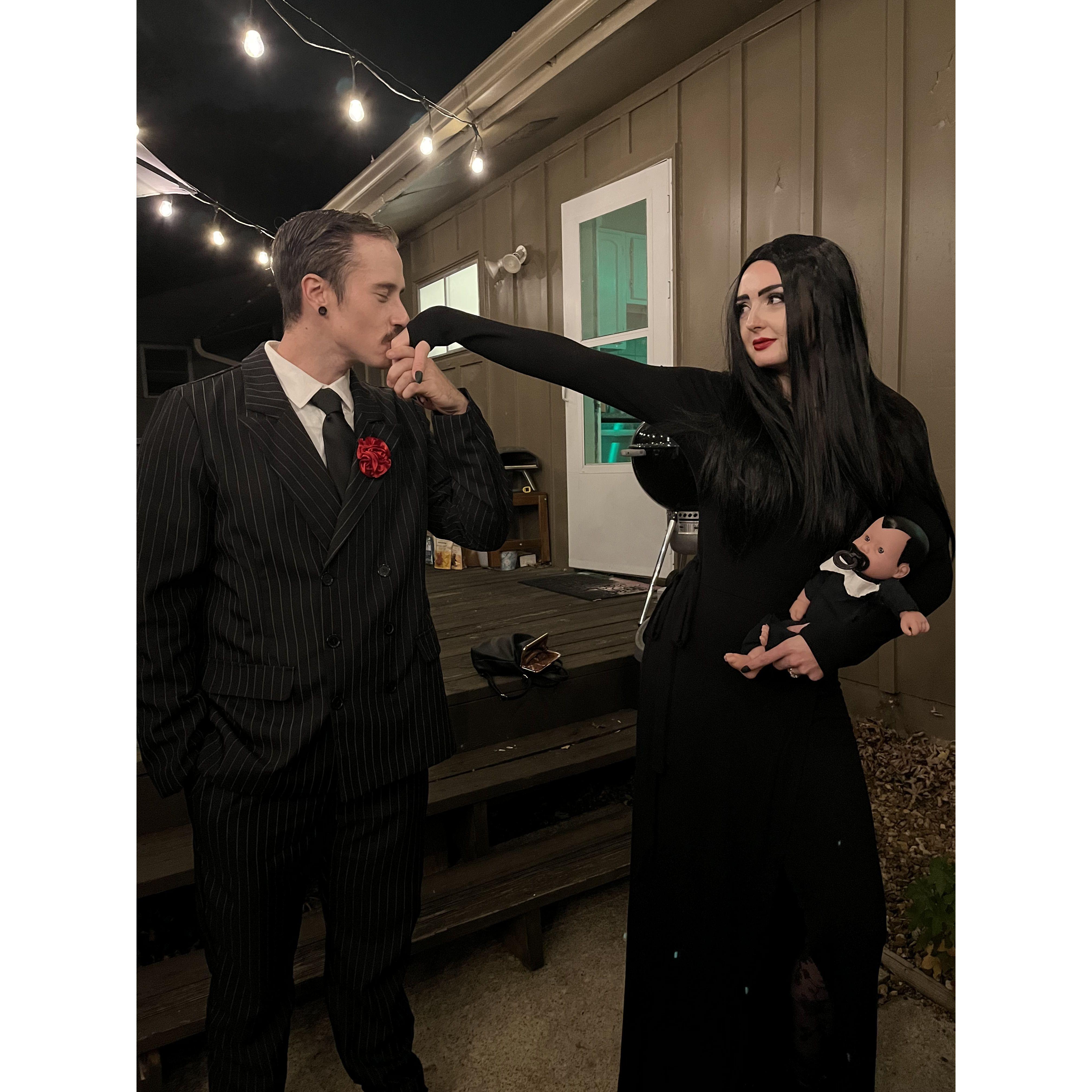 Halloween 2022- Gomez and Morticia Addams