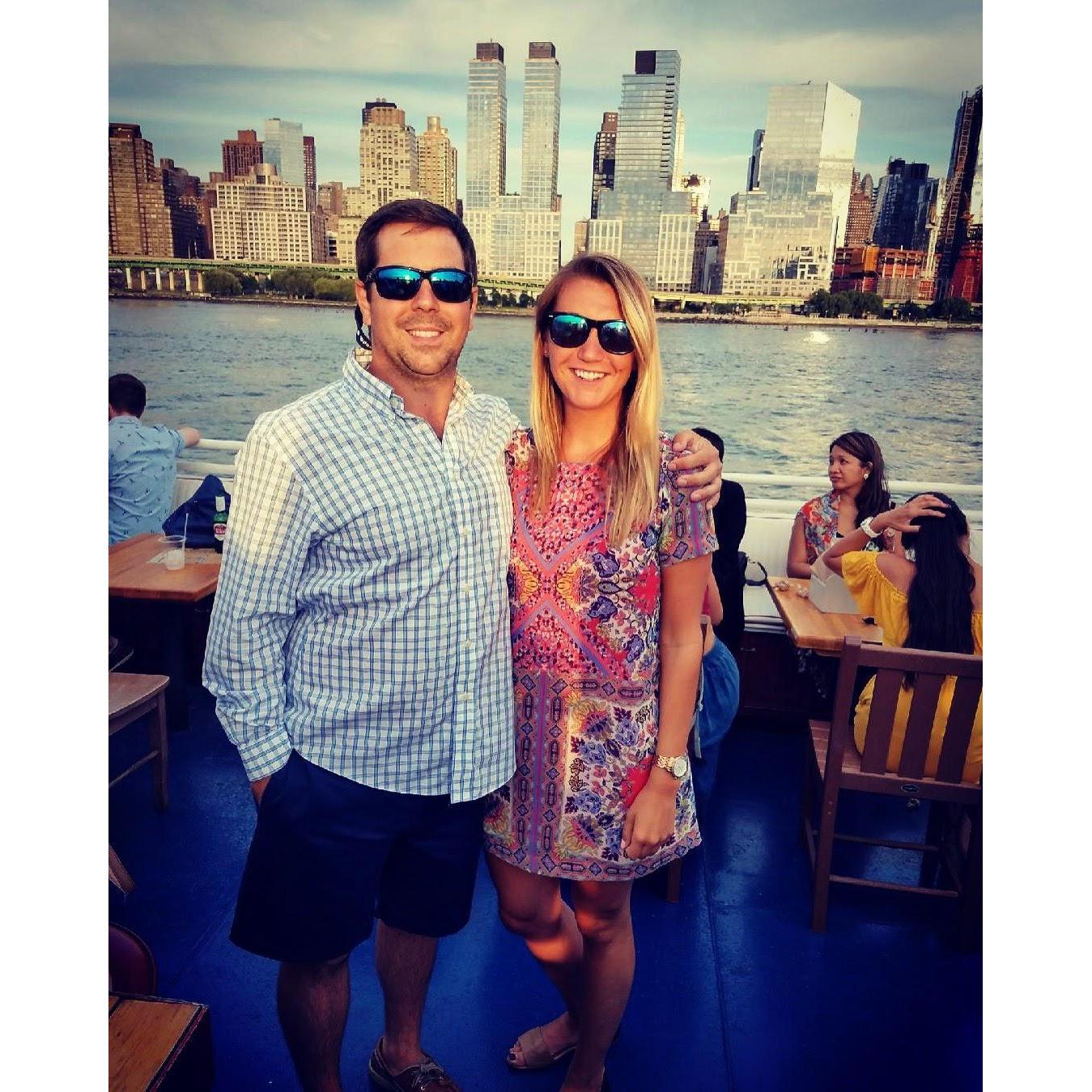 On another boat!