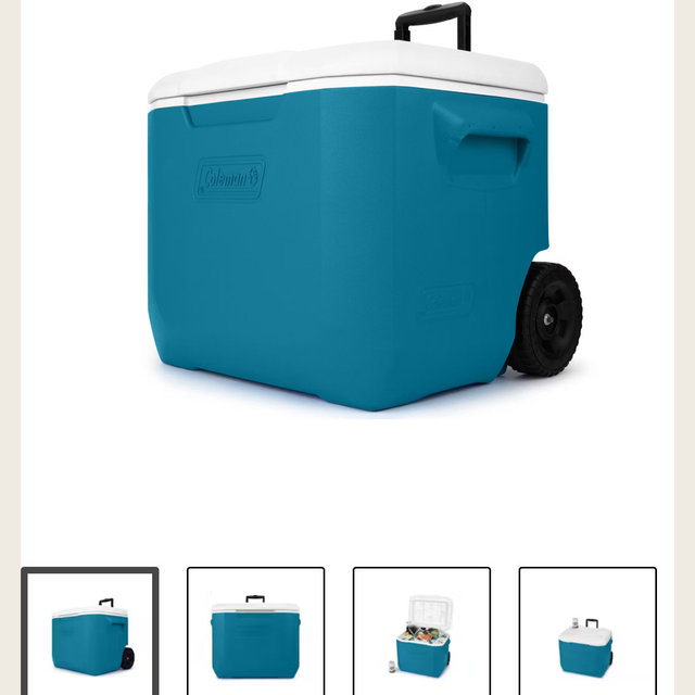 Coleman Chiller™ 60-Quart Cooler With Wheels
