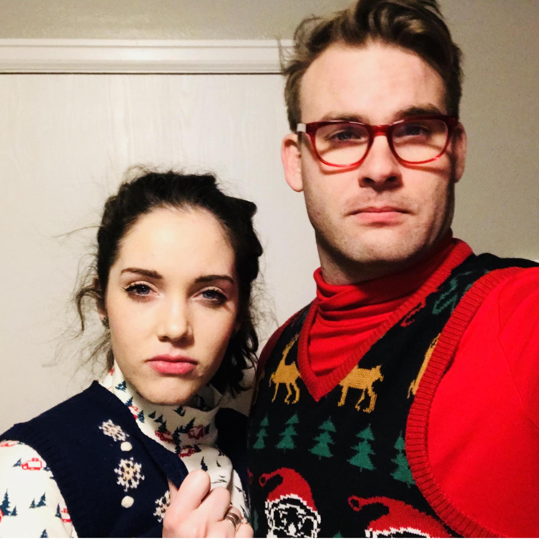 Ugly sweater party.