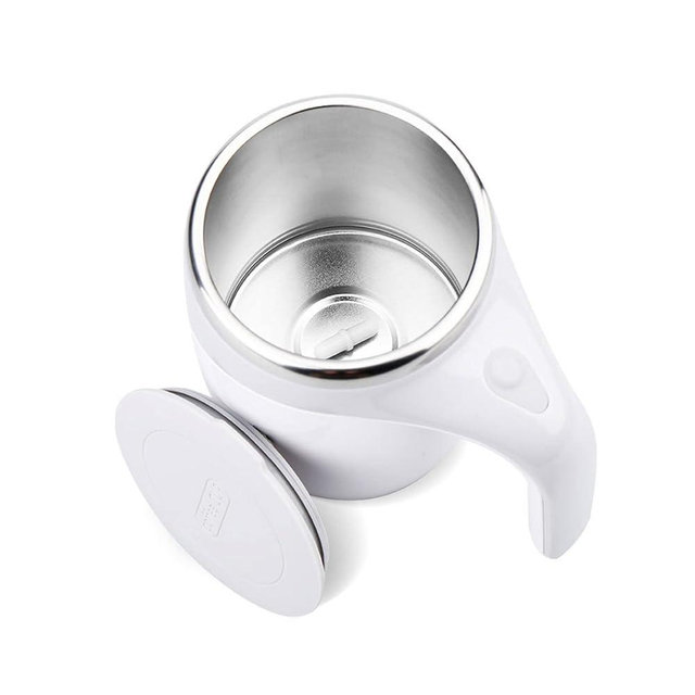 FOVNOT Self Stirring Coffee Mug - Auto Magnetic Stirrer for Coffee, Tea, Milk & Hot Chocolate