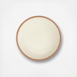 Potter Terracotta BPA Free Melamine Bamboo Salad Plate, Set of 4