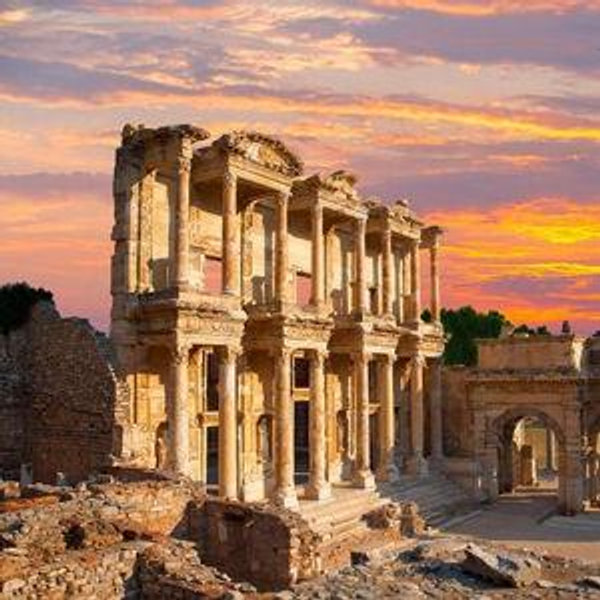 Guided Tour of Ephesus on Our Honeymoon