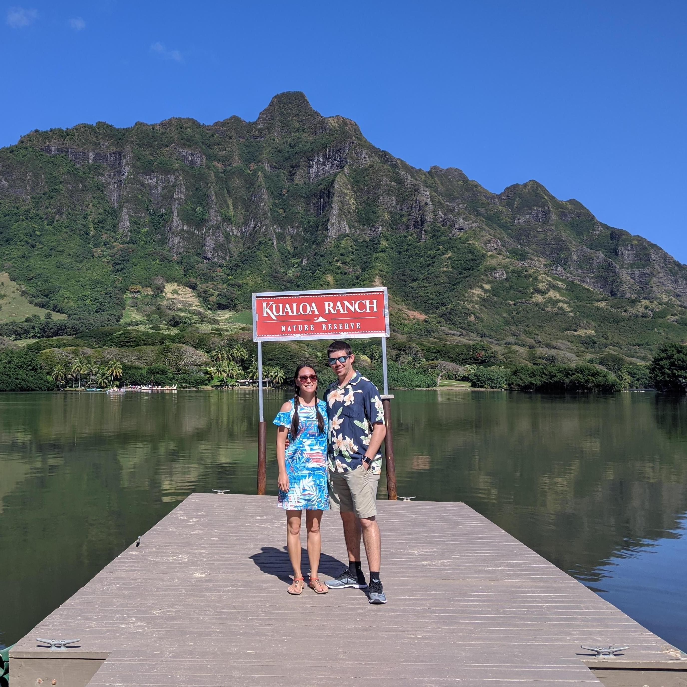Choosing our venue! Kualoa Ranch! - January 2020