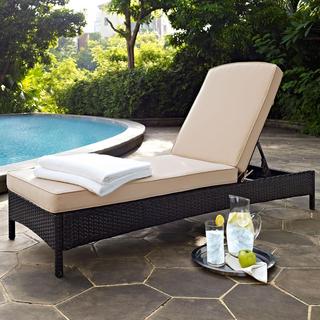 Palm Harbor Outdoor Wicker Chaise Lounge