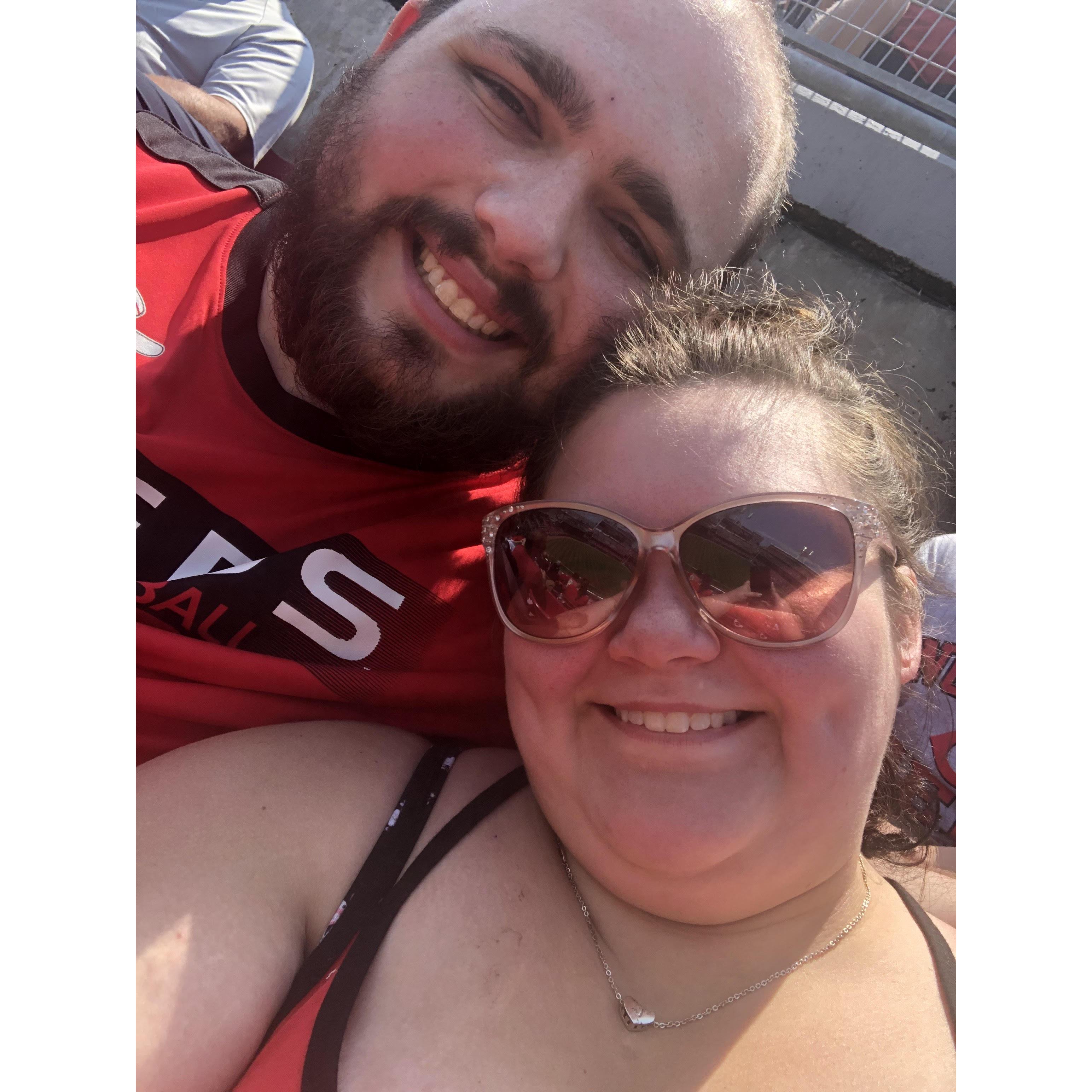 Our first Reds game