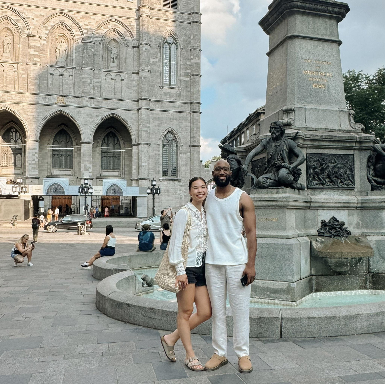 At the end of Katie's summer in Vermont, Jacob came out to drive her back home 🥲 We stopped for 24 hours in Montreal on our way back from Vermont and really enjoyed it!