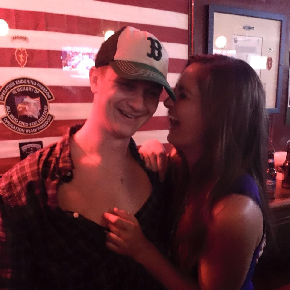 Early on in our relationship, bar hopping one night in Boston, MA