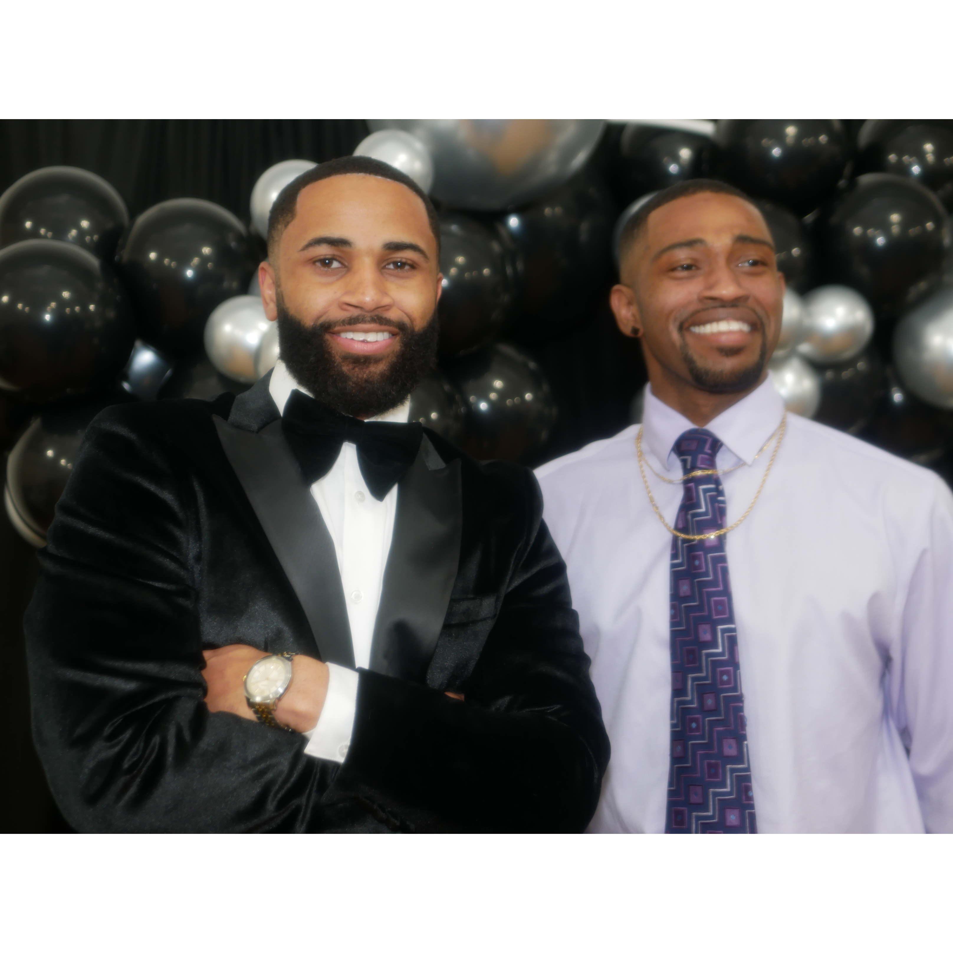 Our Engagement Party 07/03/2022: The Gilbert bros!