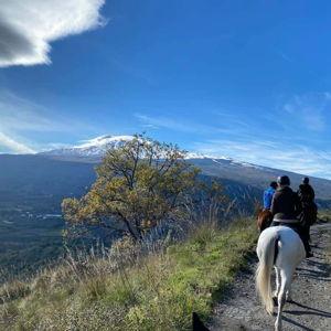Horseback Riding at Mount Etna