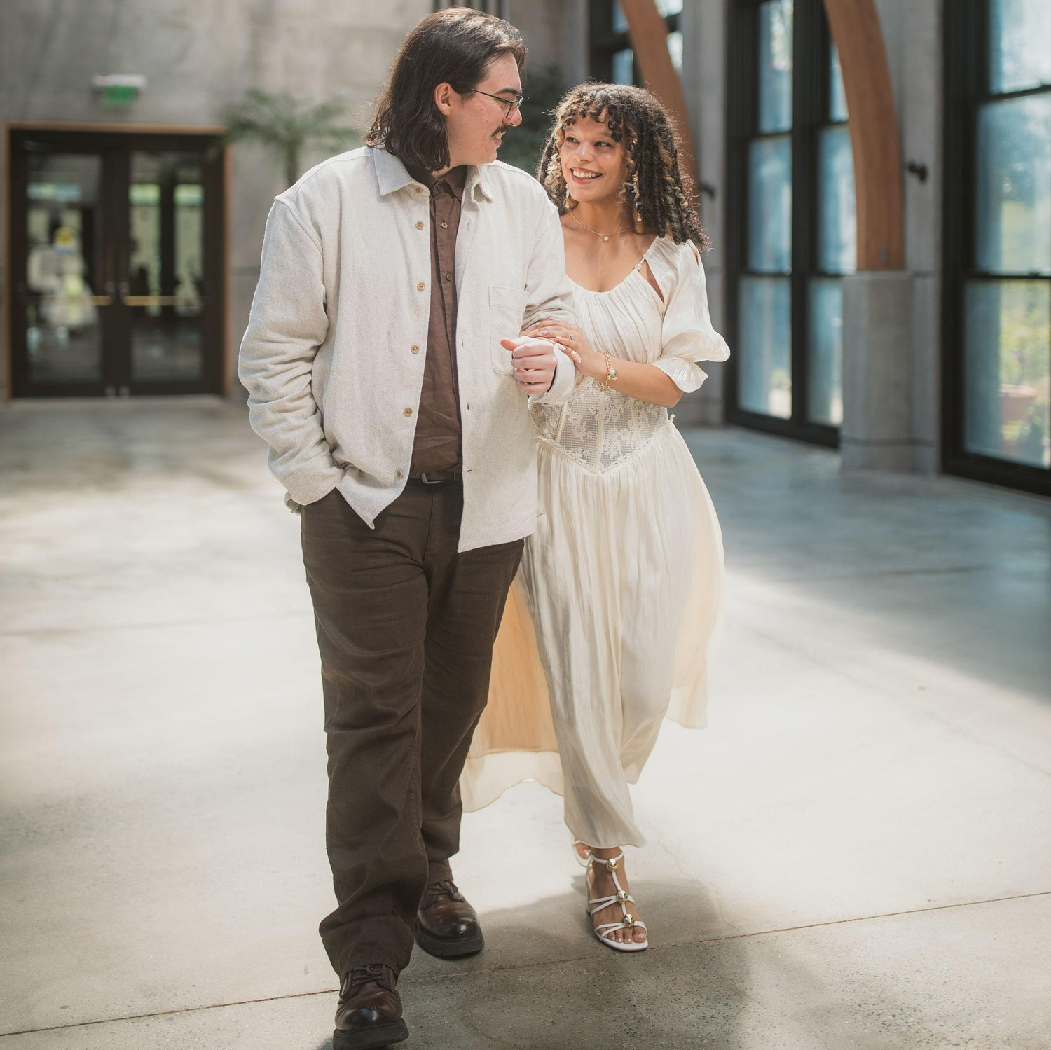 Our first photo from the engagement session. <3