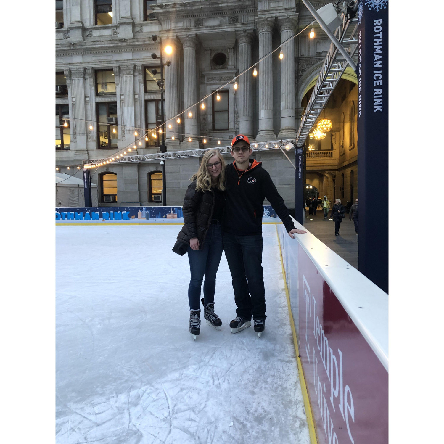 Our first picture together! January 2020