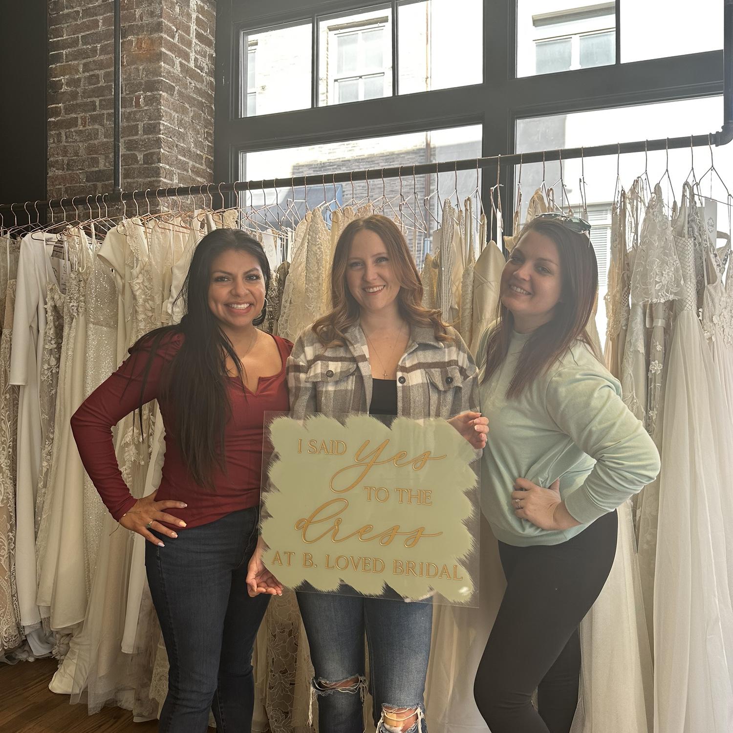 I said YES to the dress on March 24th 2024